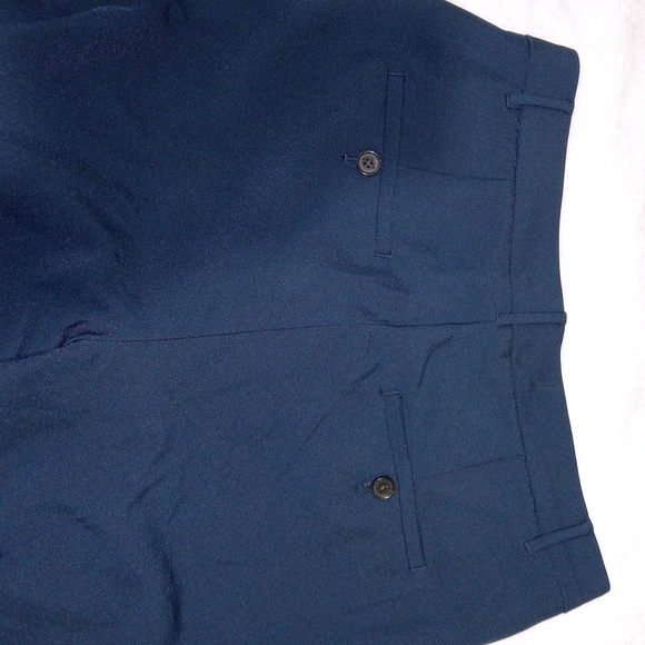 NWT Banana Republic Sculpted Stretch High Rise Straight Pants Sz 6 Prep Navy $90 - Picture 7 of 15